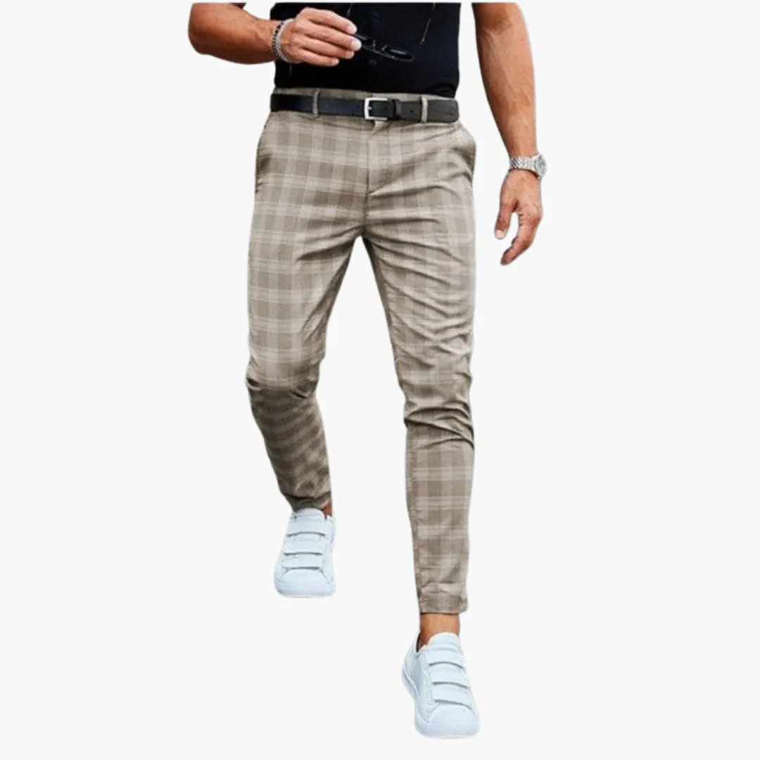 LUKAS | Stylish Checked Pants