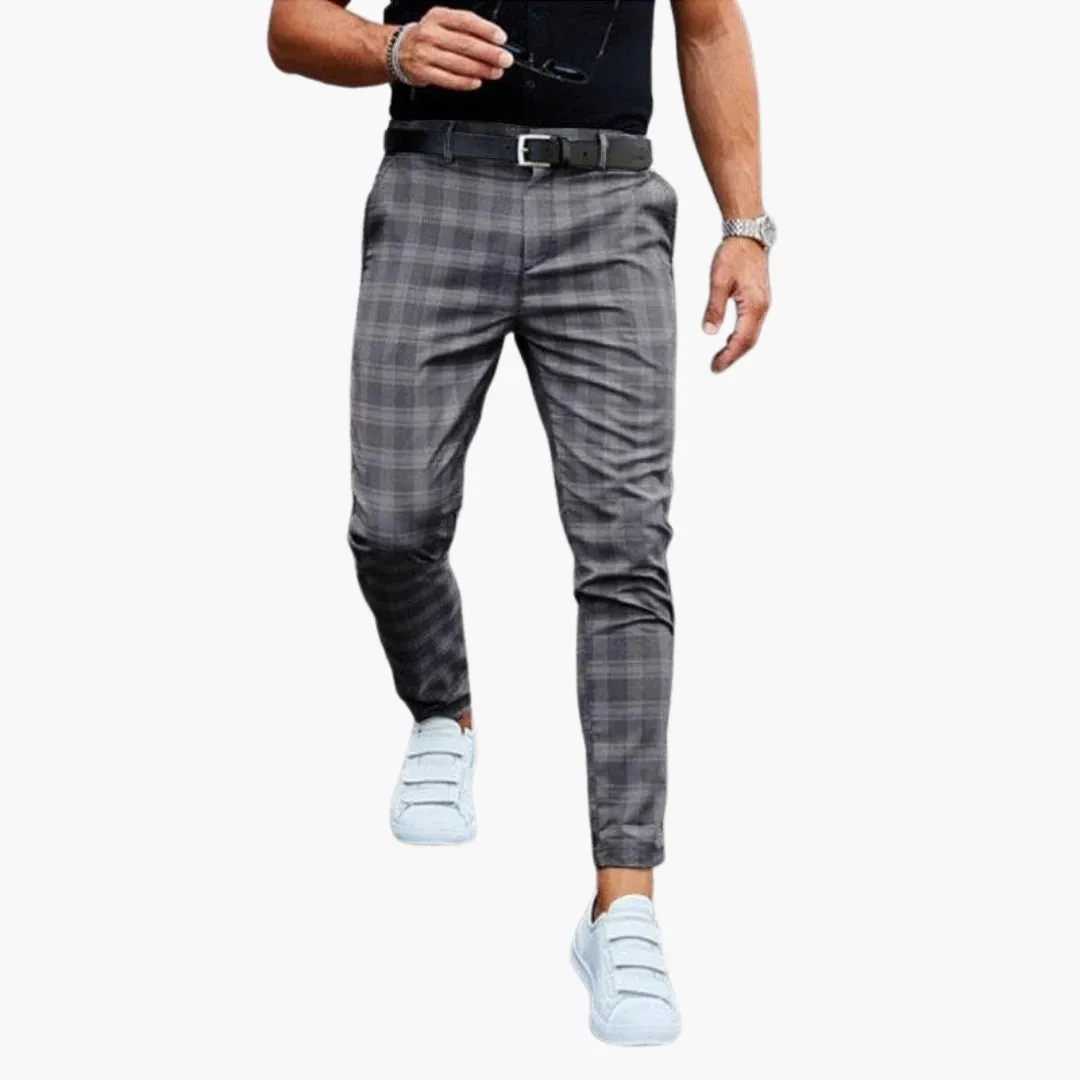 LUKAS | Stylish Checked Pants