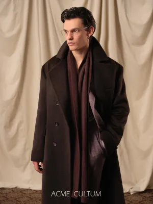 Luxury Long Peacoat