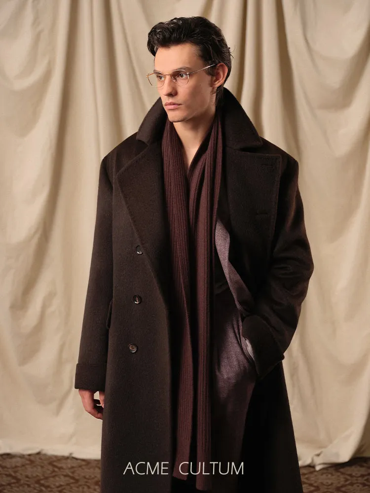 Luxury Long Peacoat