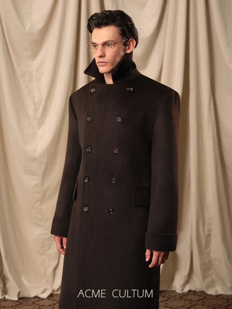Luxury Long Peacoat
