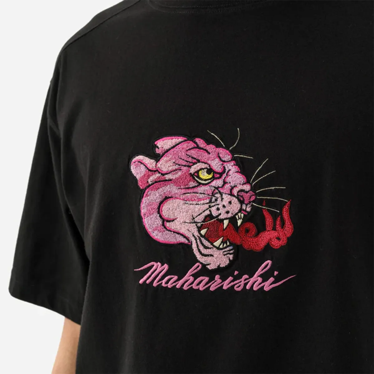 Maharishi Panther Chimera T-Shirt Black
