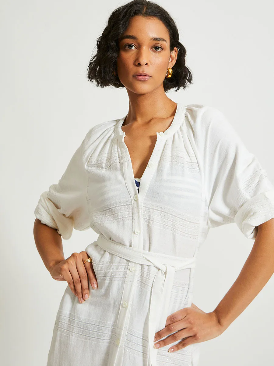MAKEDA | Button Up Dress