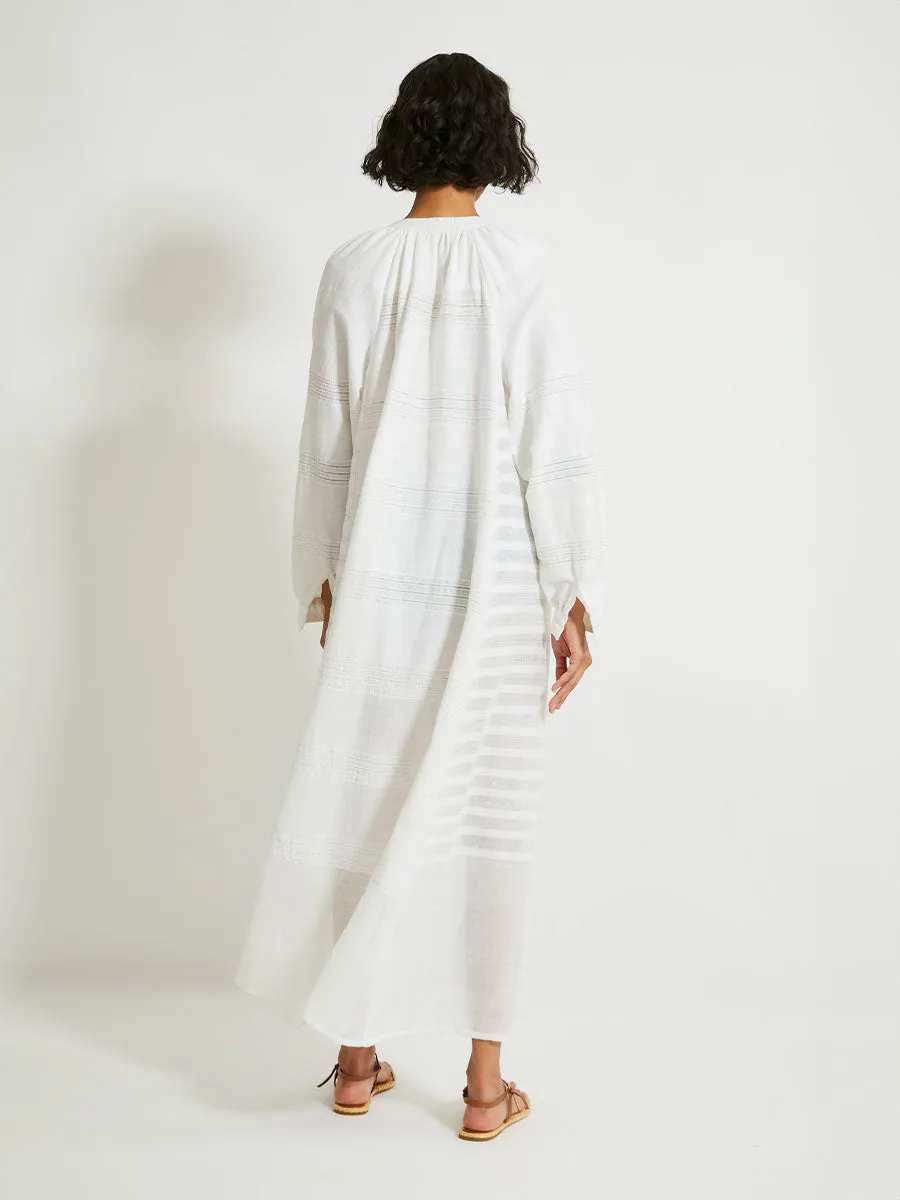 MAKEDA | Button Up Dress