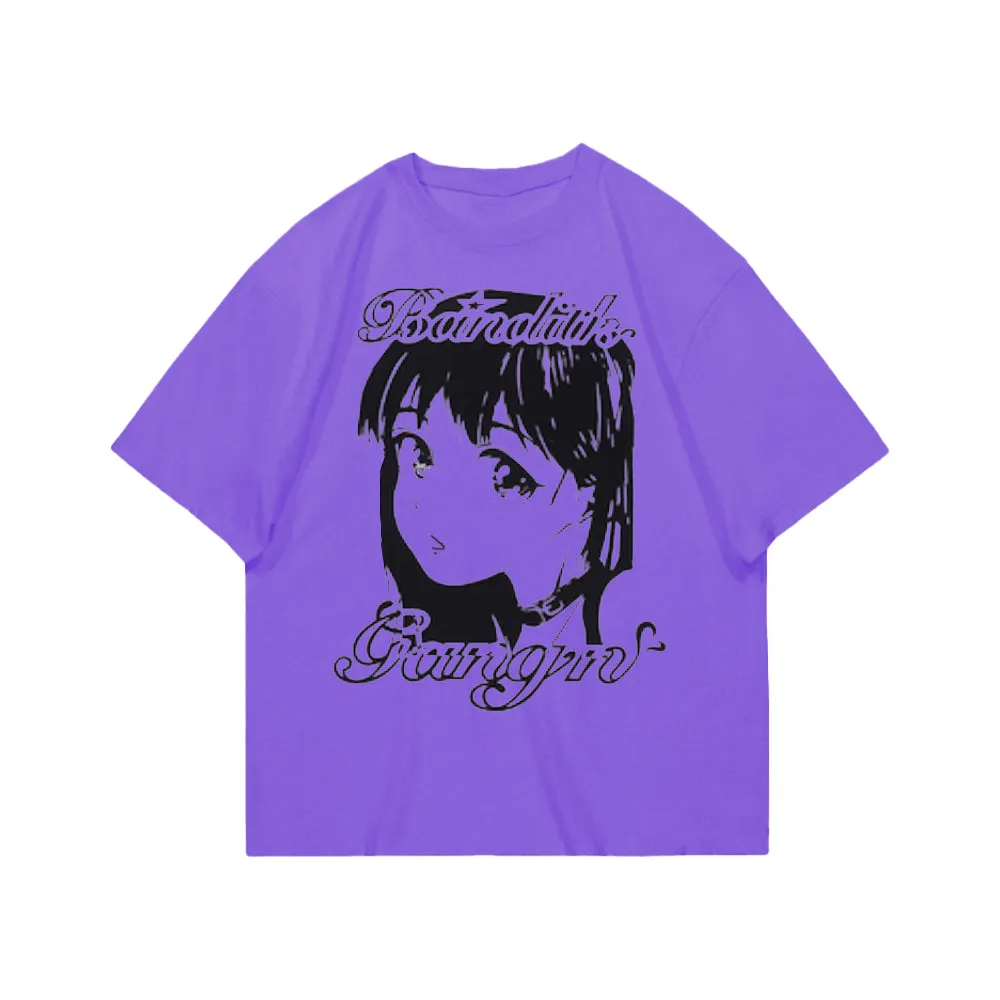 Manga Girls Graphic T-Shirt