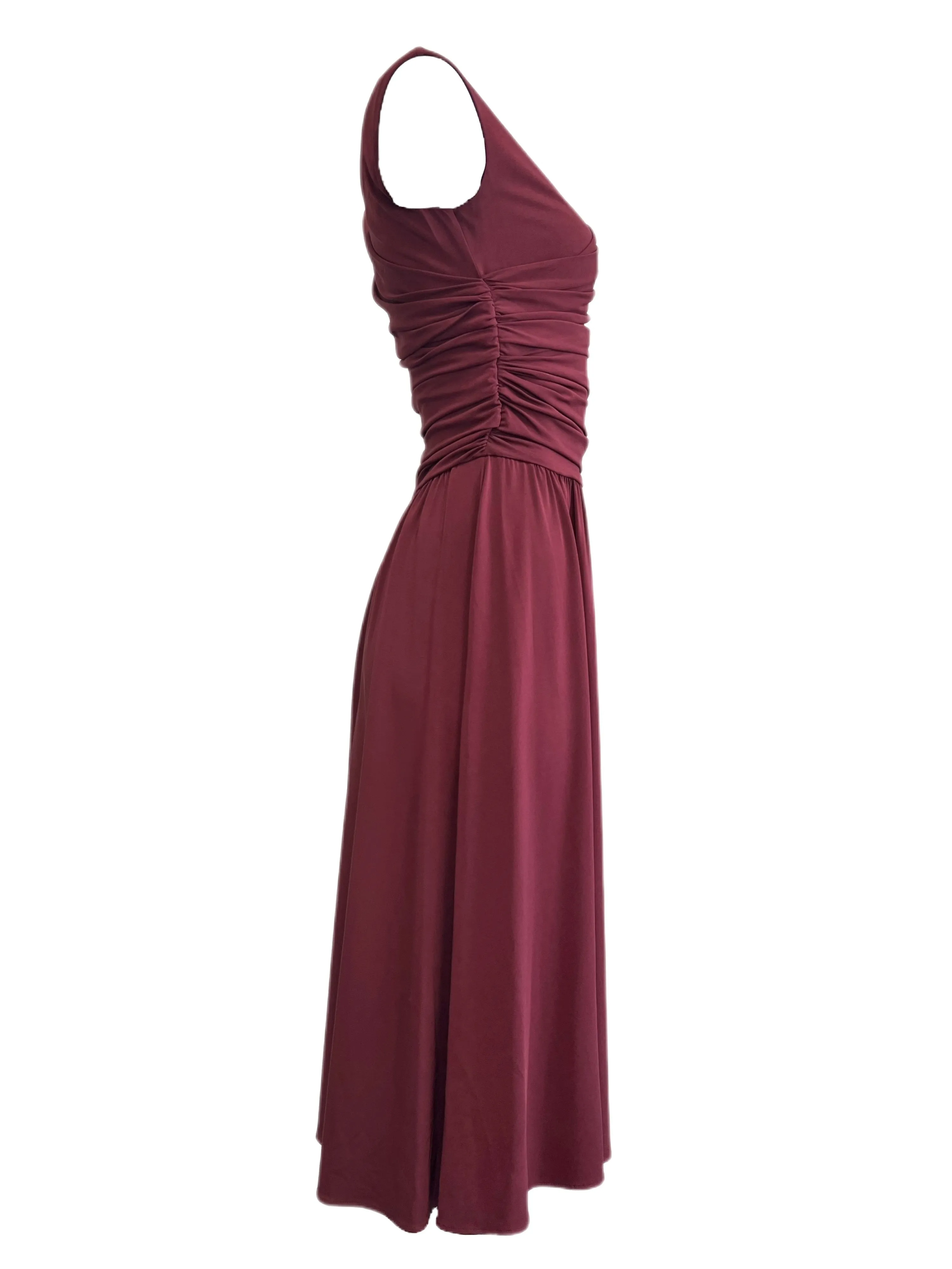 Max Mara Women's Red Firma A-Line Dress Size S NWT