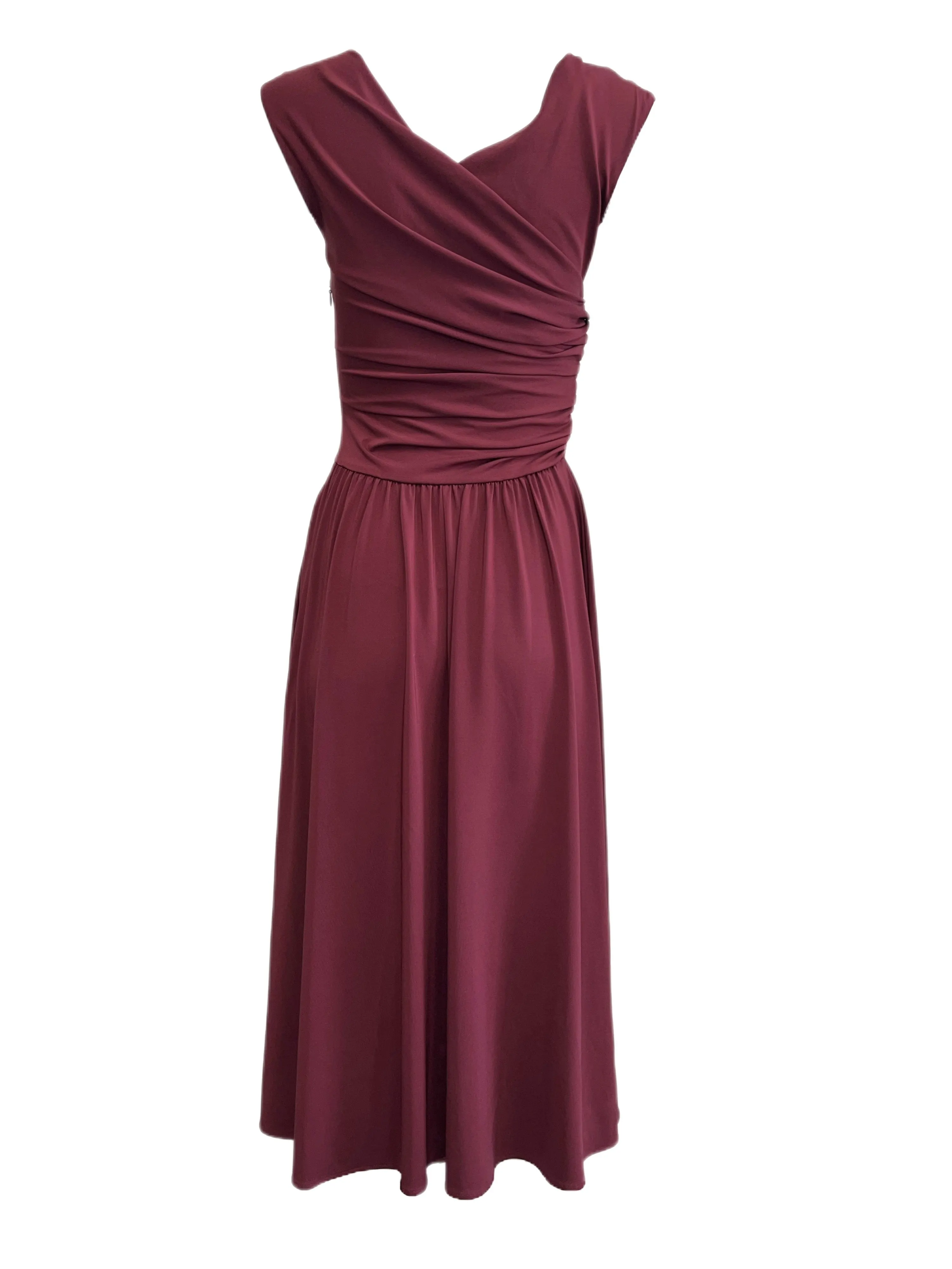 Max Mara Women's Red Firma A-Line Dress Size S NWT
