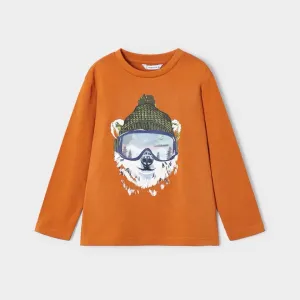 Mayoral Boys Northern Lights T-Shirt 4036 Saffron