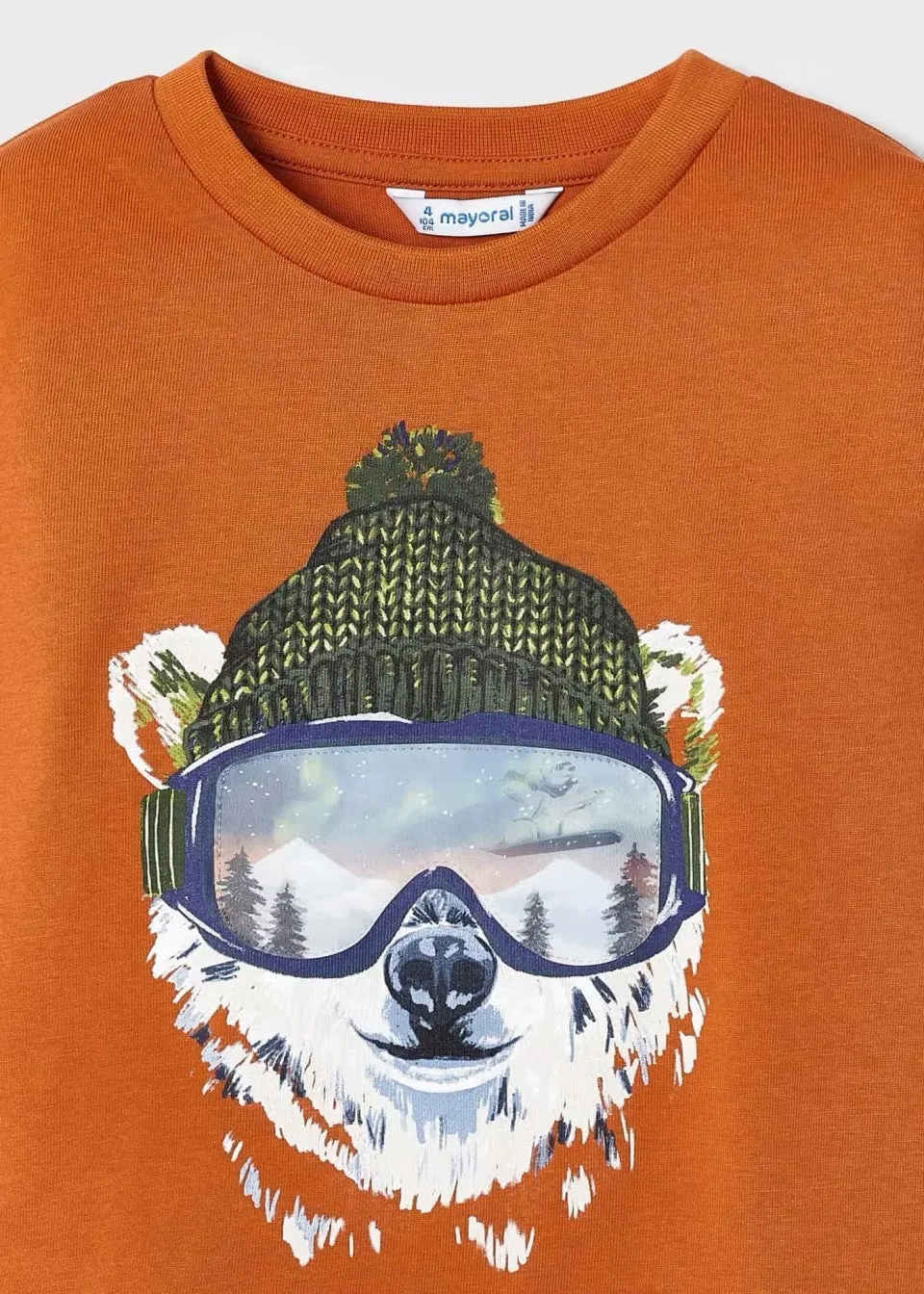 Mayoral Boys Northern Lights T-Shirt 4036 Saffron
