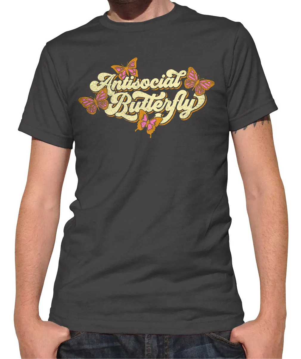 Men's Antisocial Butterfly T-Shirt