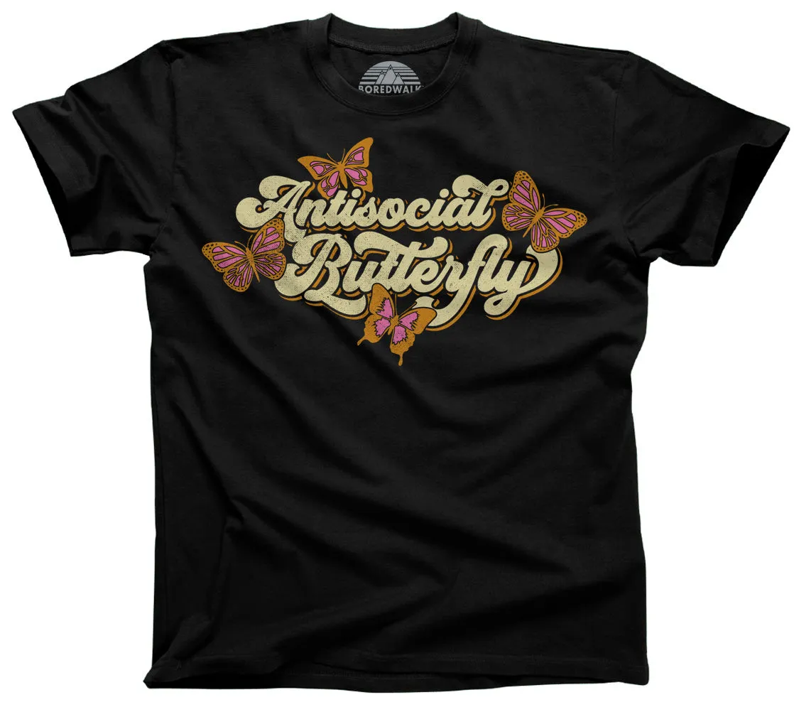 Men's Antisocial Butterfly T-Shirt