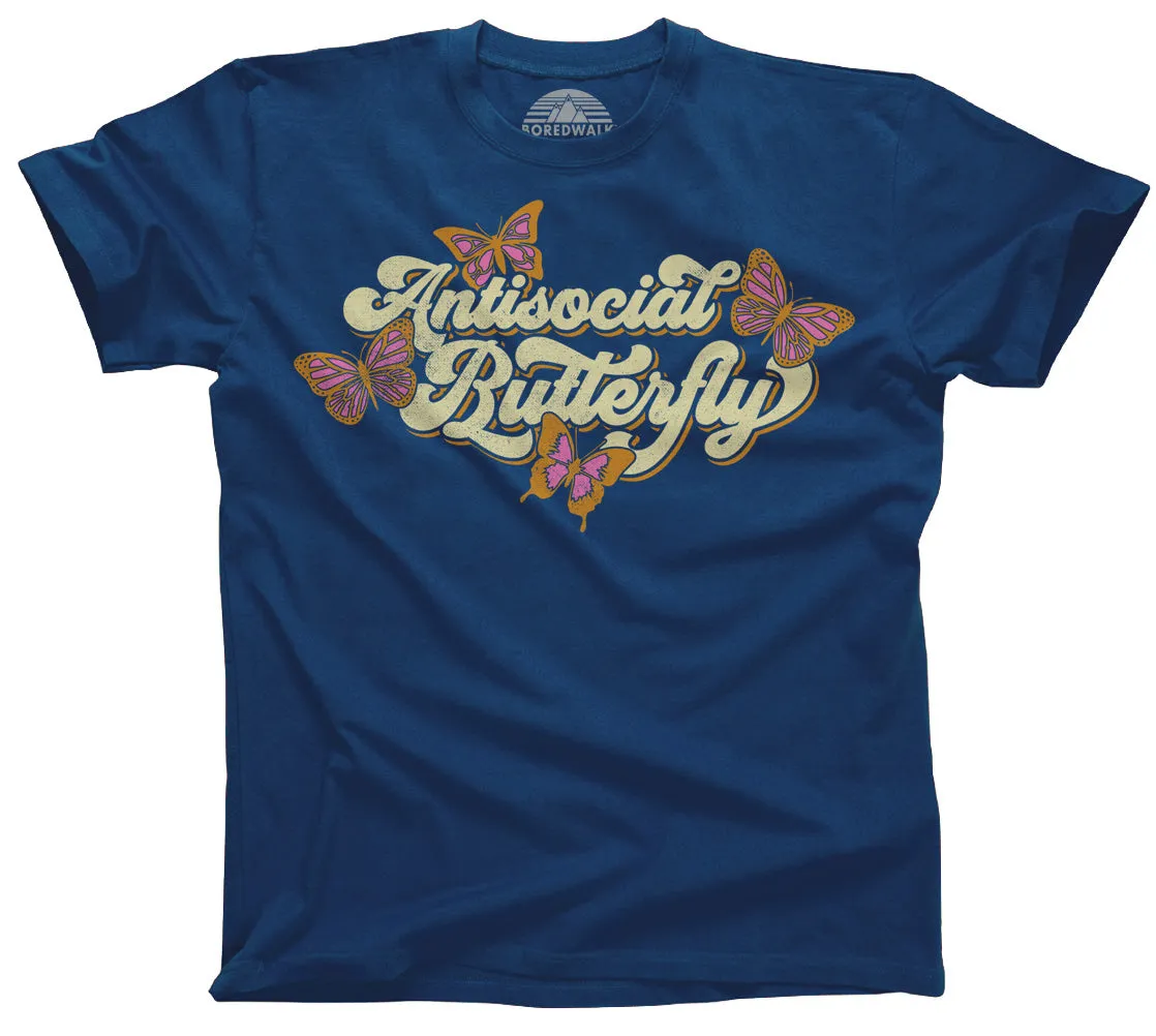 Men's Antisocial Butterfly T-Shirt