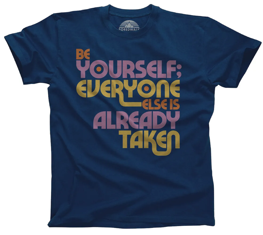 Men's Be Yourself T-Shirt Oscar Wilde