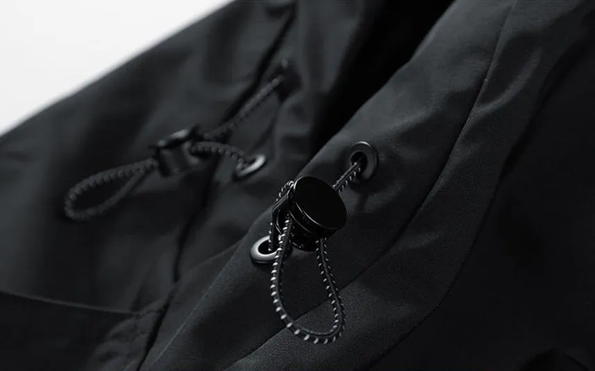 Men's Easy-to-Clean Windproof Rain Coat for Outdoor Adventures