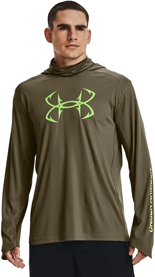 Men's UA Iso-Chill Hook Gaiter Hoodie