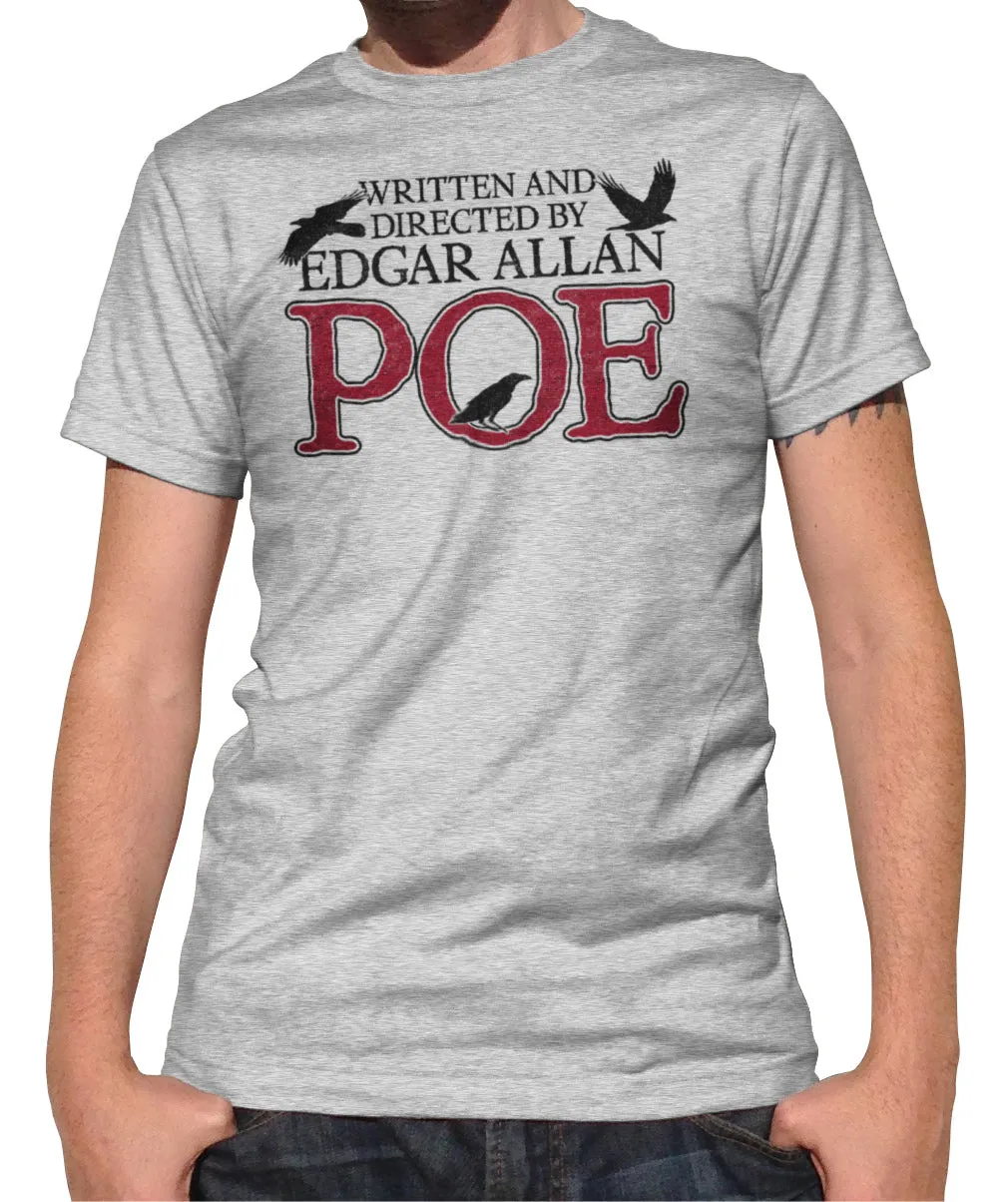 Men's Written and Directed by Edgar Allan Poe T-Shirt