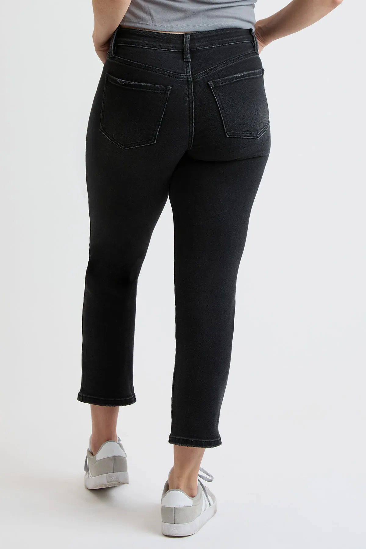 Mid Rise Premium Stretch Slim Straight Jeans, Pack of 8
