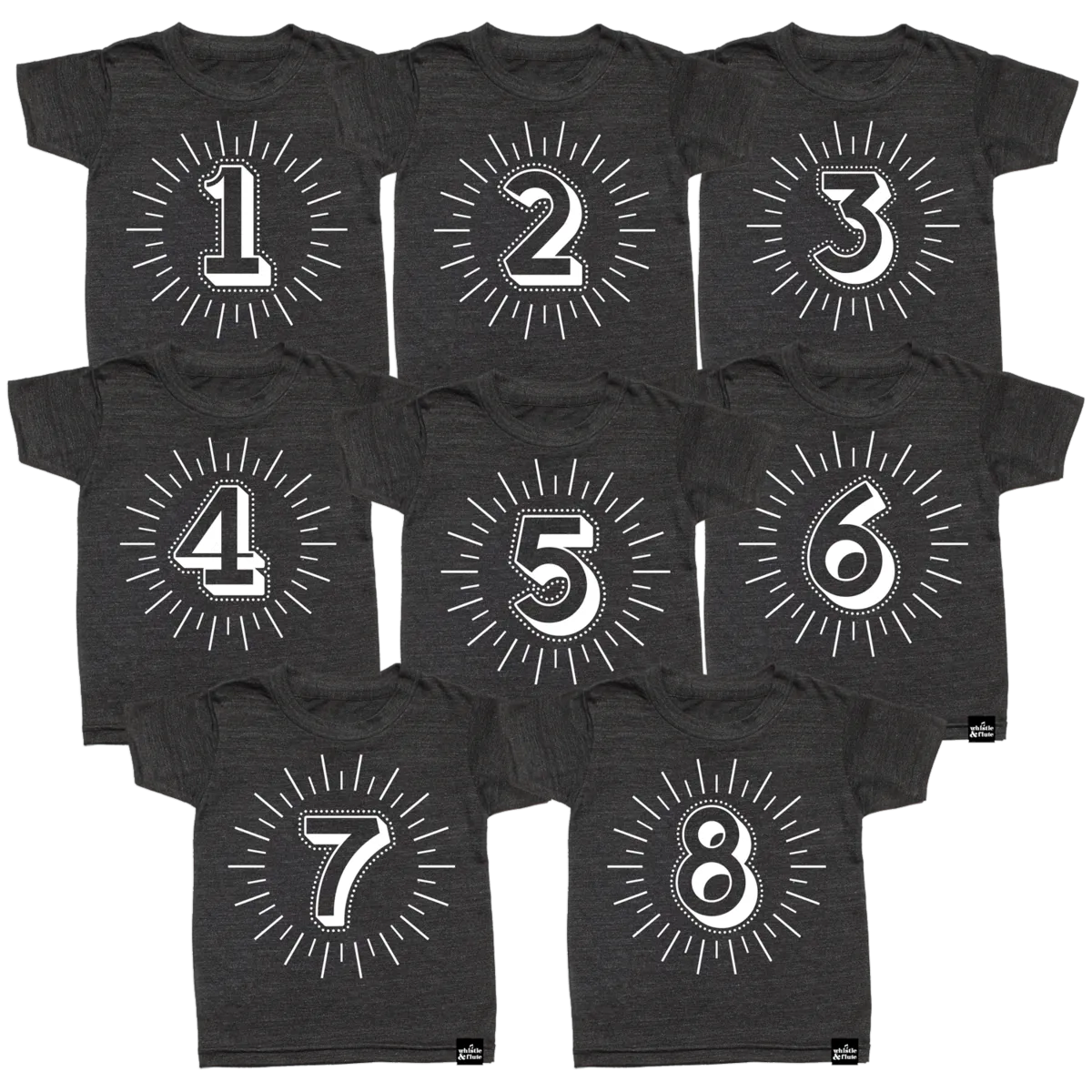 MILESTONE NUMBER T-SHIRT
