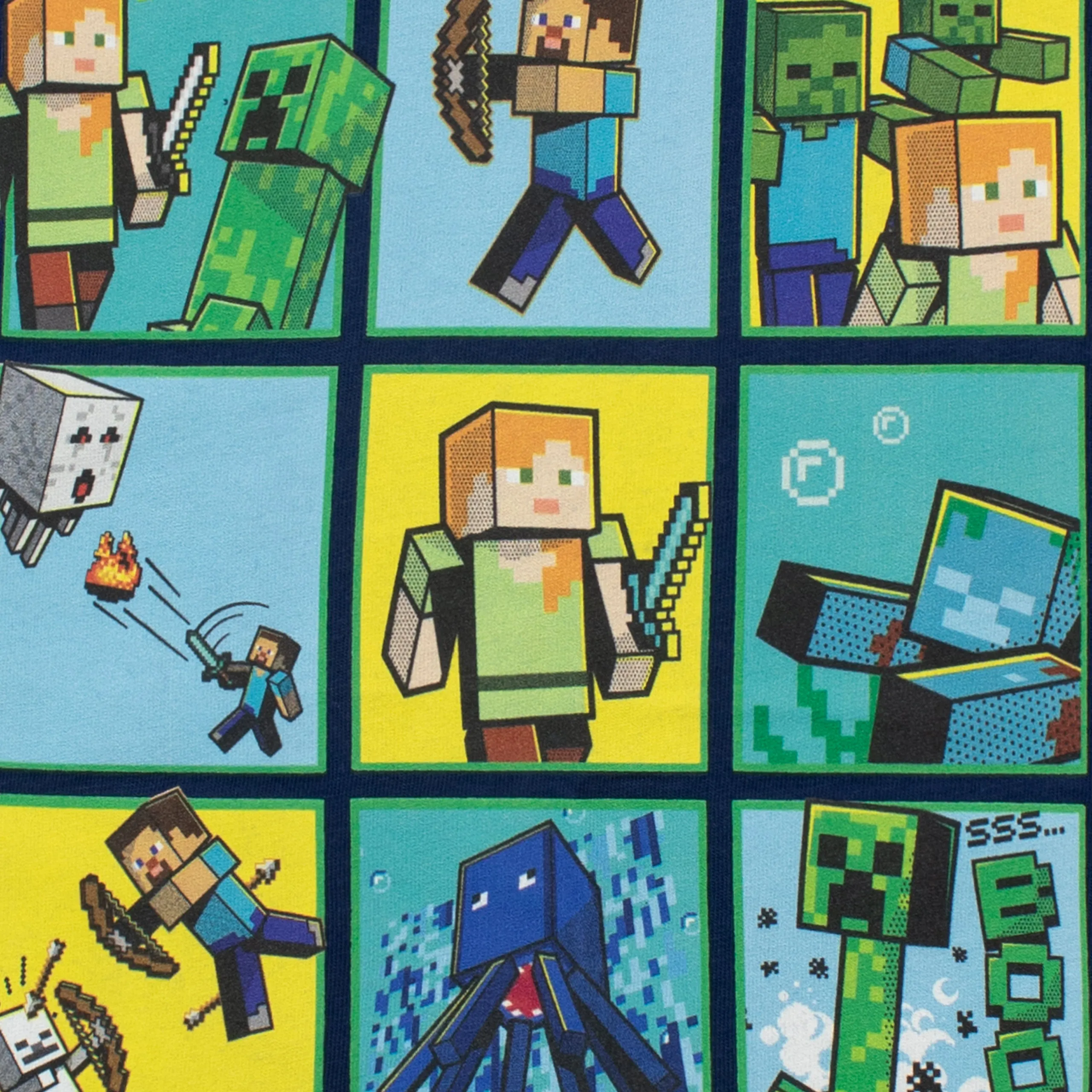 Minecraft T-Shirt - Creeper and Steve