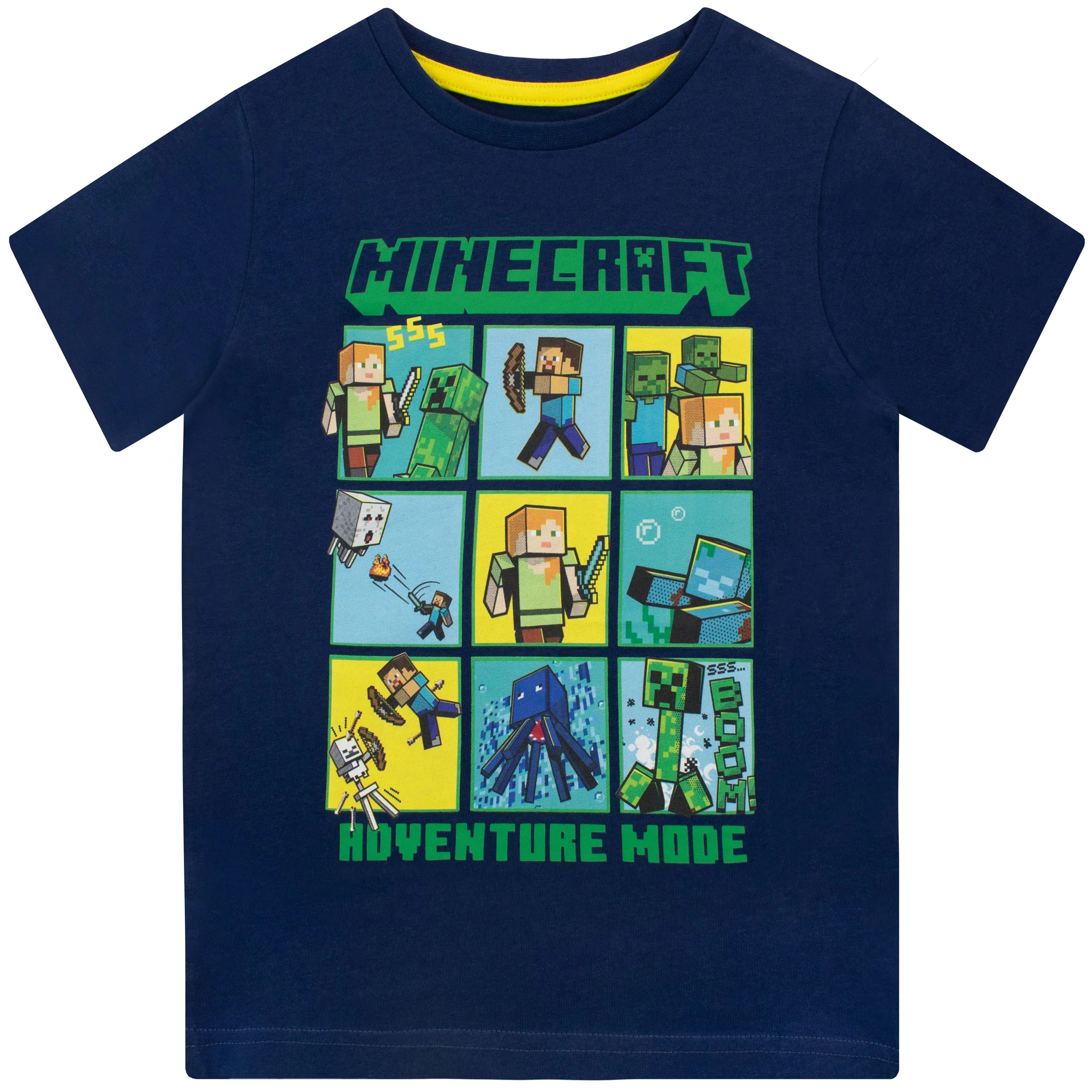 Minecraft T-Shirt - Creeper and Steve