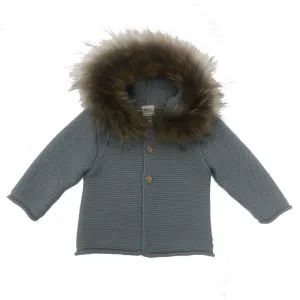 Mist Green Orion Knit Coat