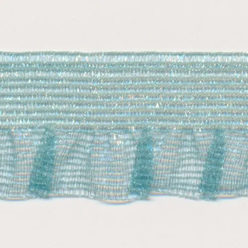 Mist Organdy Frill Stretch #109 Acid Blue