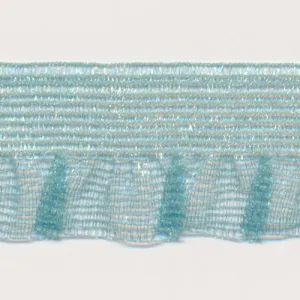 Mist Organdy Frill Stretch #109 Acid Blue