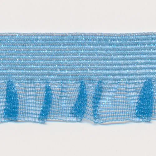 Mist Organdy Frill Stretch #44 Turquoise