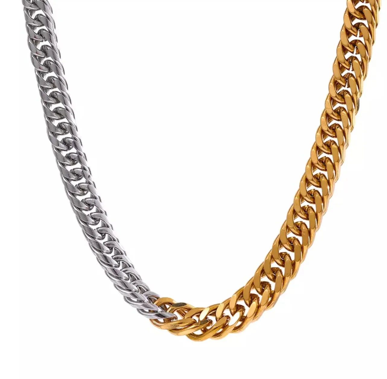 Mix Stainless Steel Necklace 300-8 | Erika Williner Designs