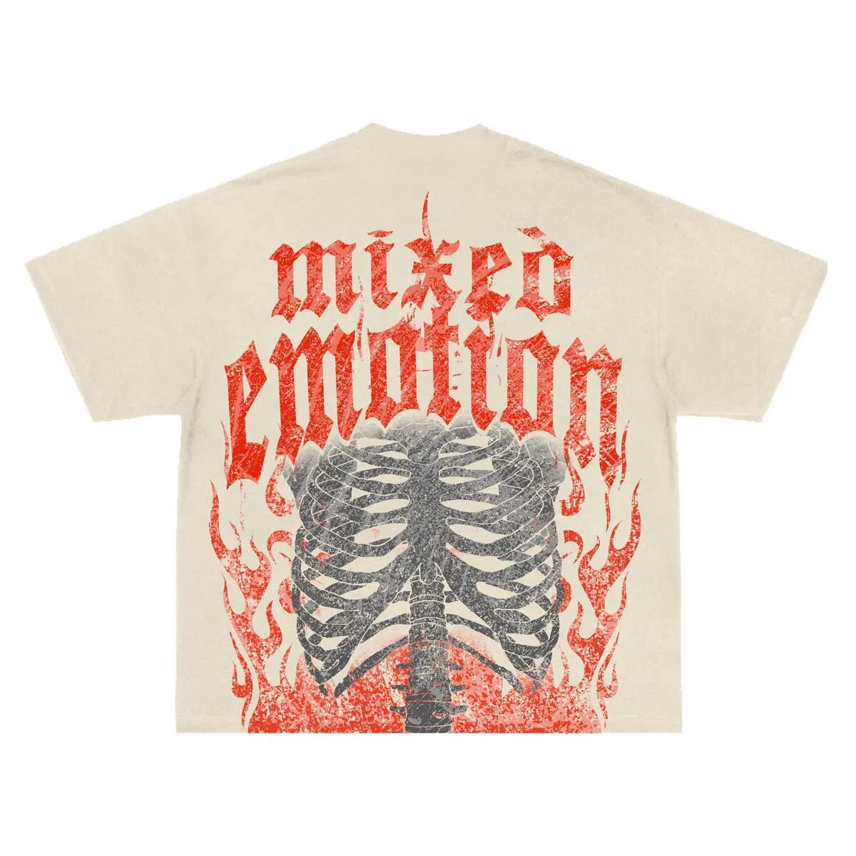 MIXED EMOTIONS Valentine’s Day Tee (CREAM)