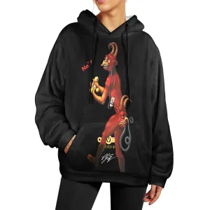 Molecular Martyrdom Flouride Women's Flannel Hoodie