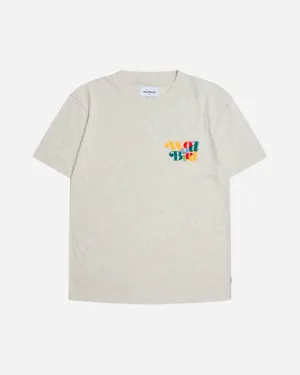 Molt Wirl Tee - Snow Melange
