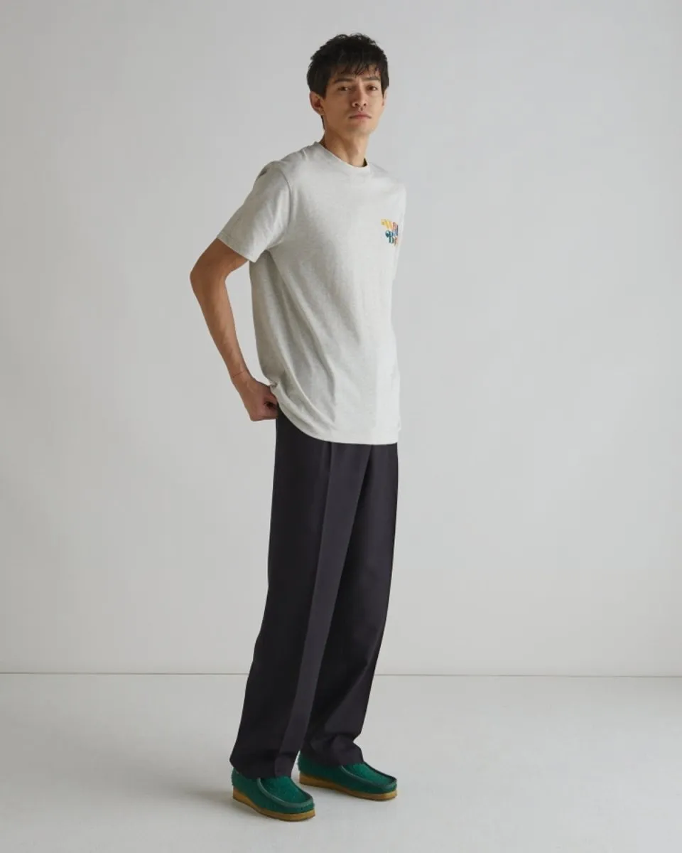 Molt Wirl Tee - Snow Melange