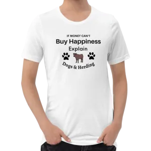 Money Buys Cattle Herding Happiness T-Shirts - Light