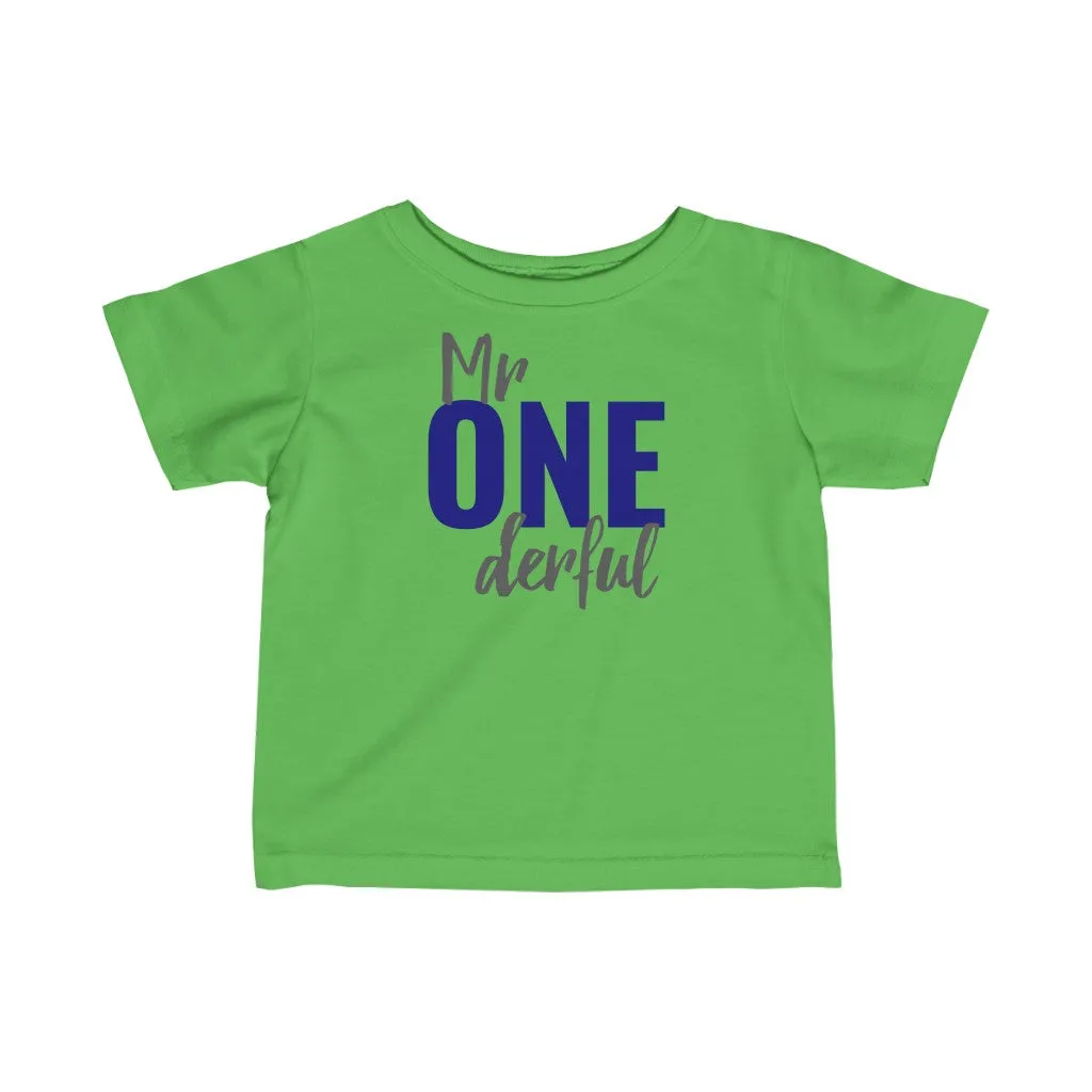 Mr One-derful - Infant T-shirt