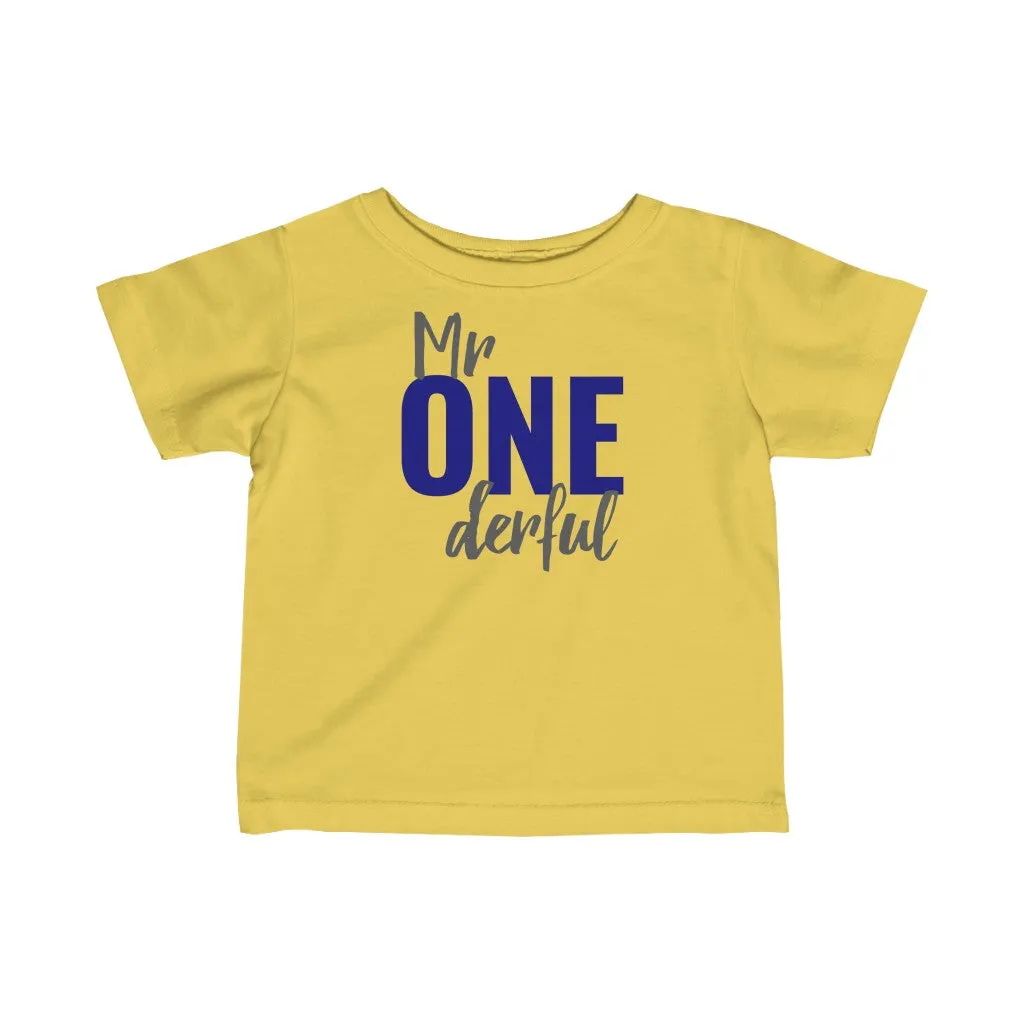 Mr One-derful - Infant T-shirt