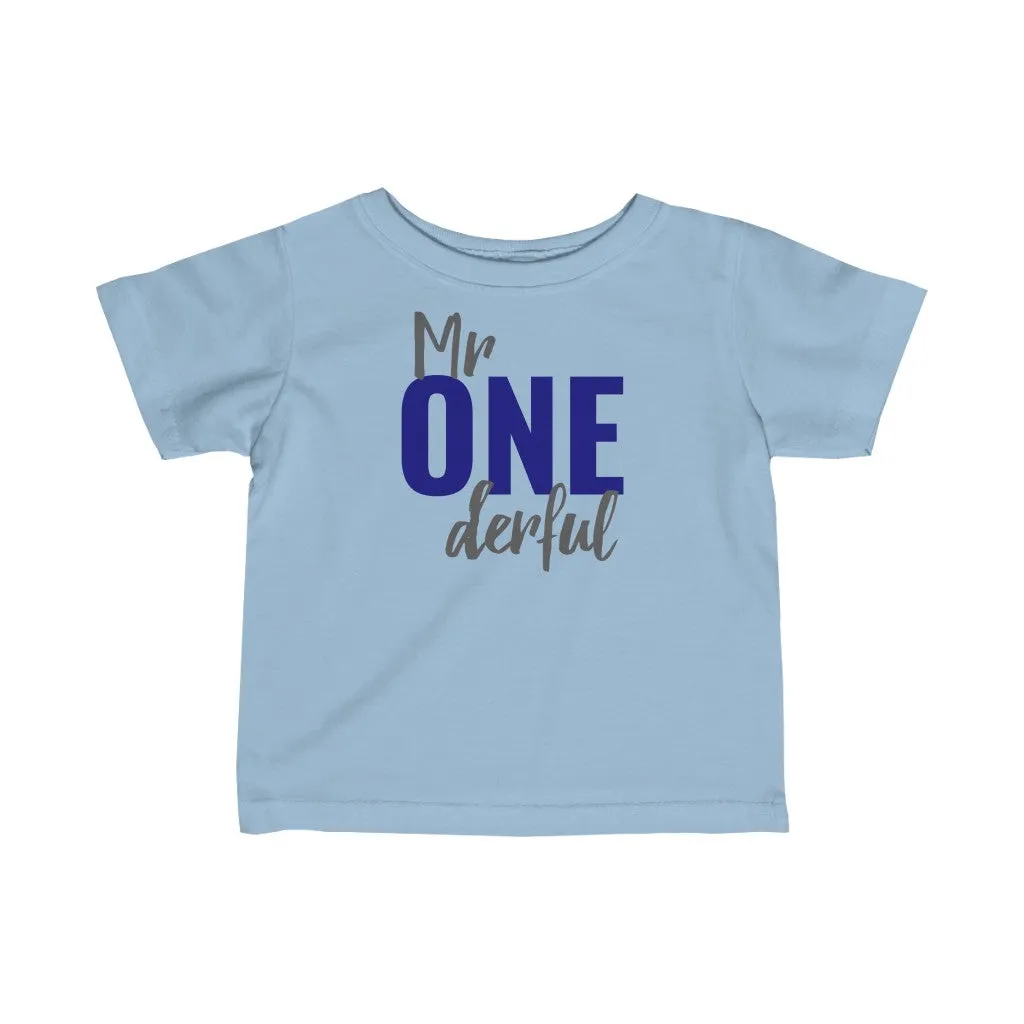 Mr One-derful - Infant T-shirt
