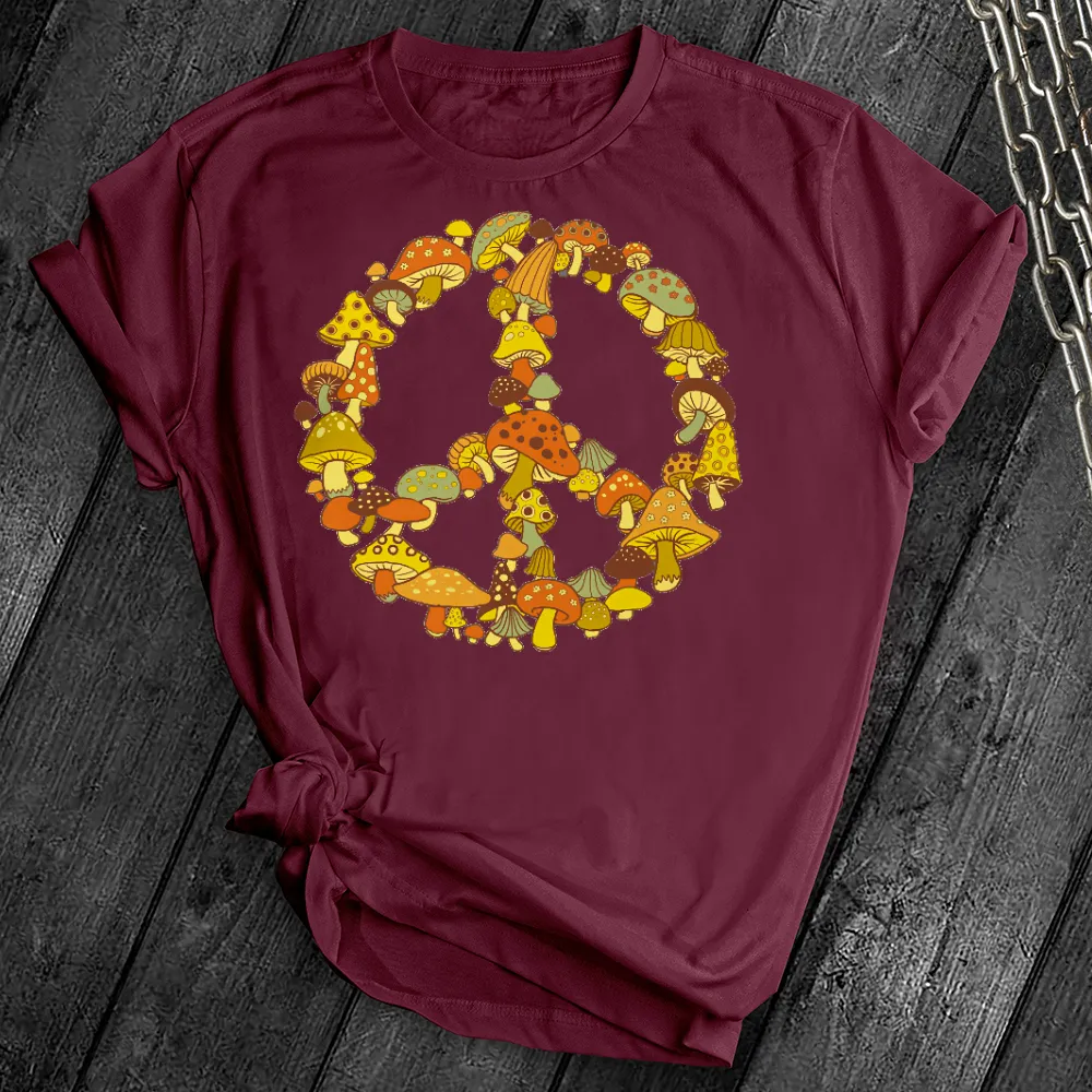 Mushroom Peace Tee