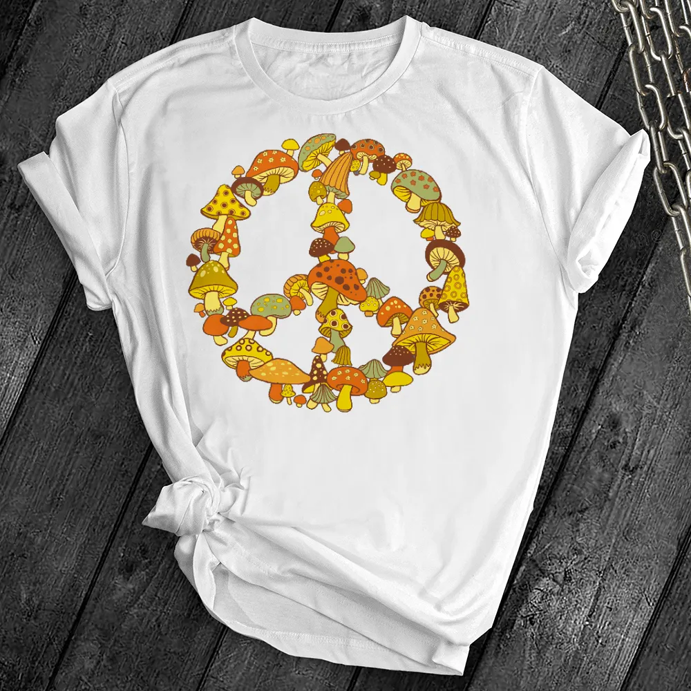 Mushroom Peace Tee