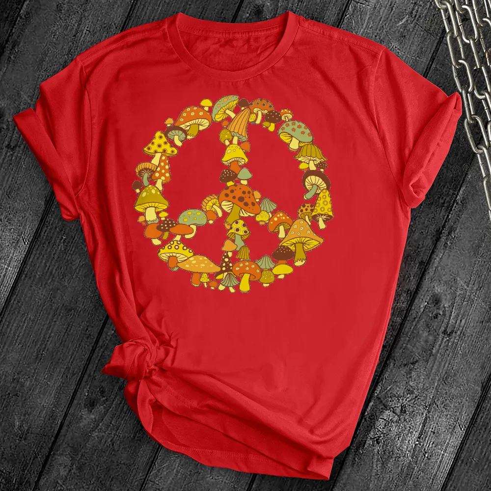Mushroom Peace Tee