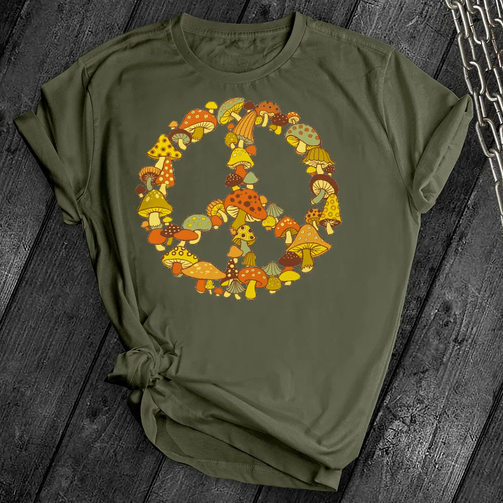 Mushroom Peace Tee