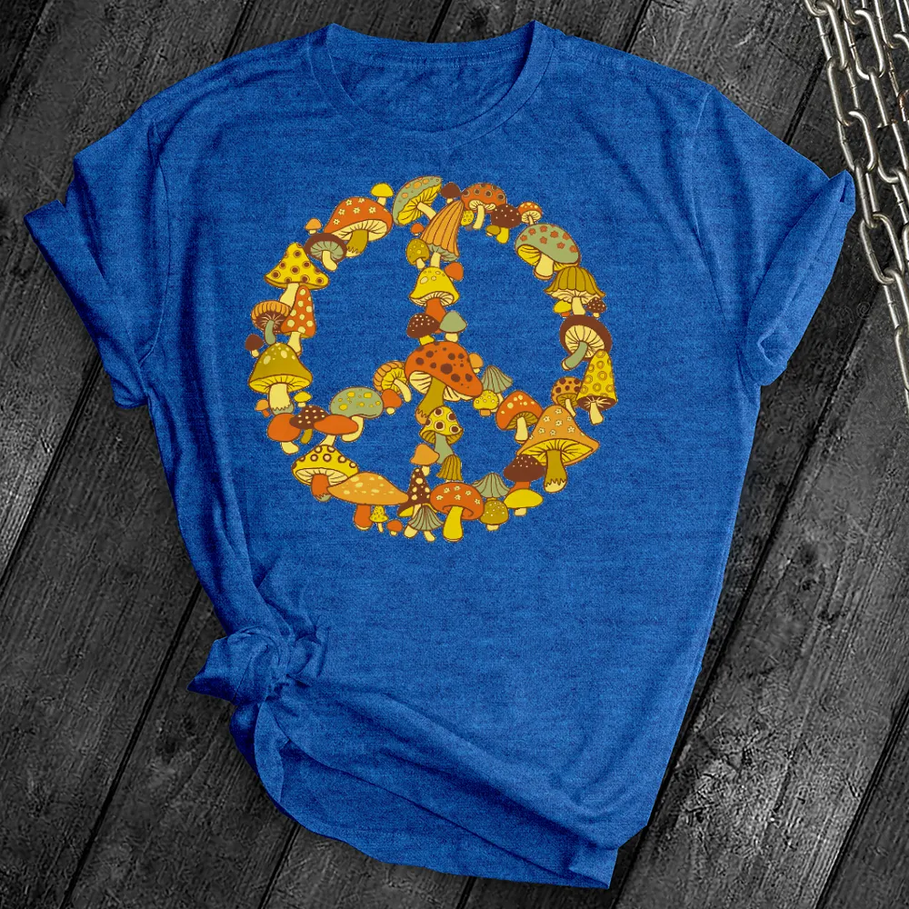 Mushroom Peace Tee