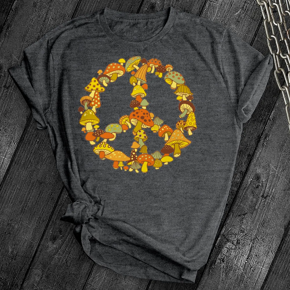 Mushroom Peace Tee