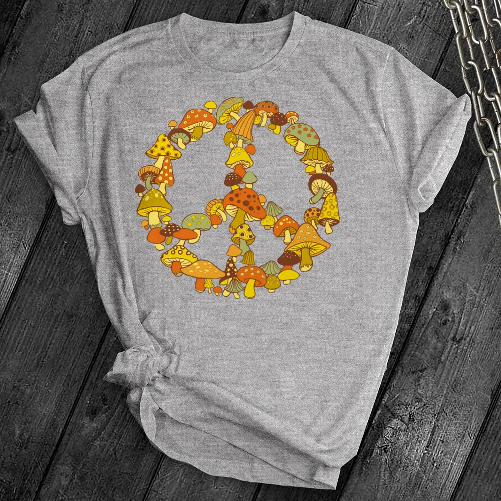 Mushroom Peace Tee