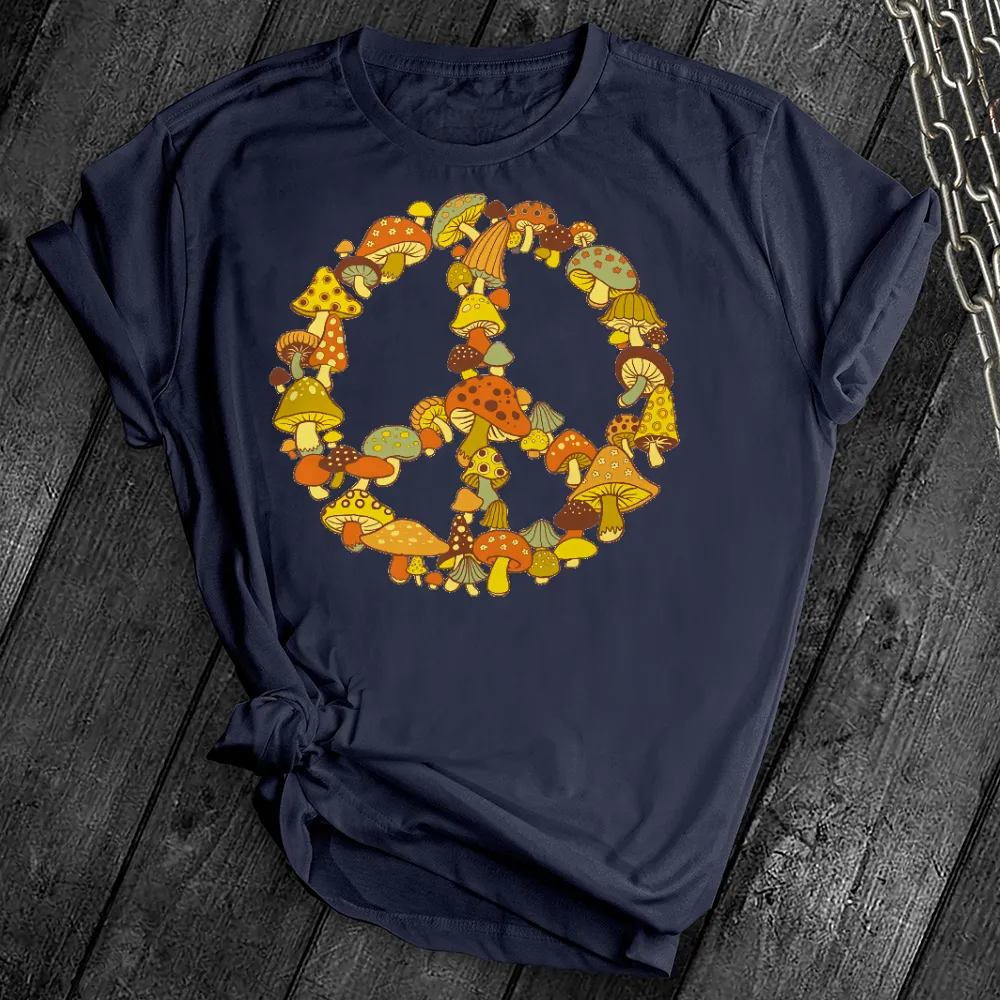 Mushroom Peace Tee