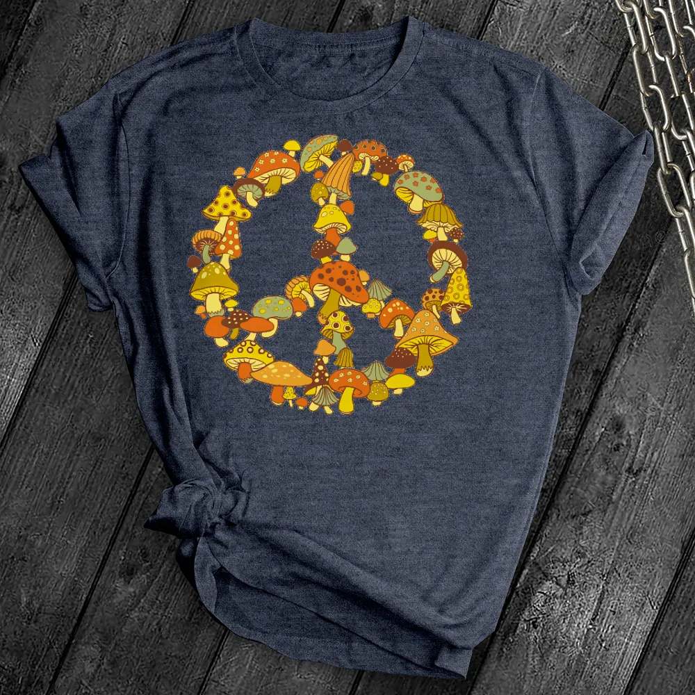 Mushroom Peace Tee