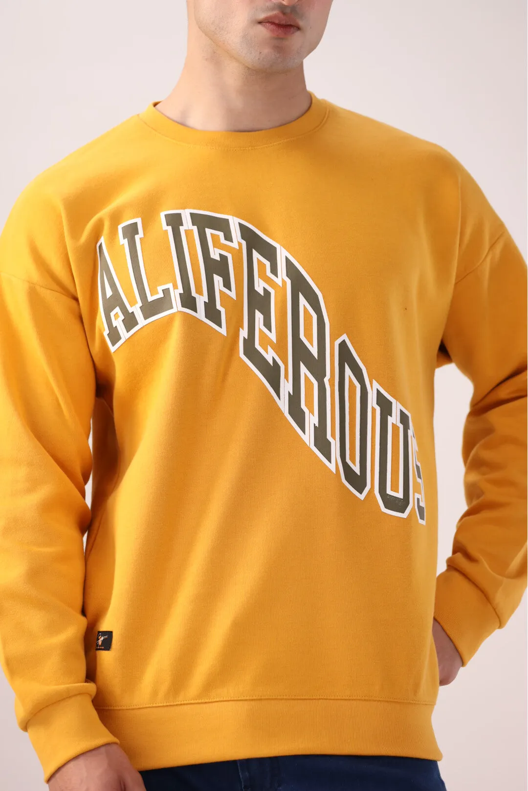 Mustard Oversized Sweatshirt