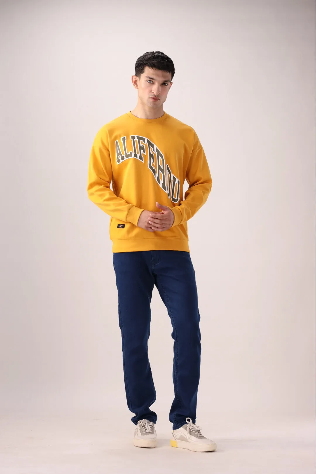 Mustard Oversized Sweatshirt