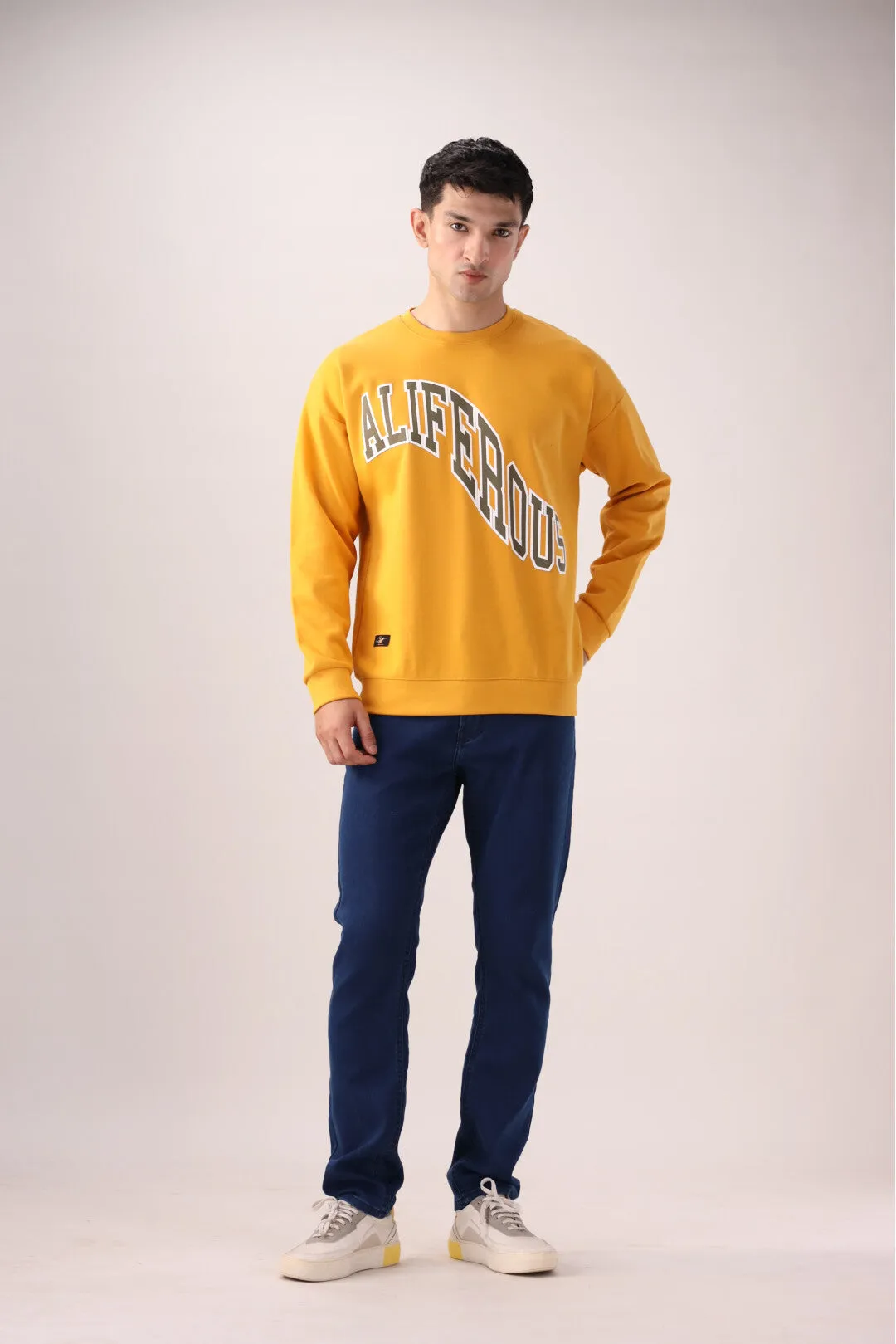 Mustard Oversized Sweatshirt