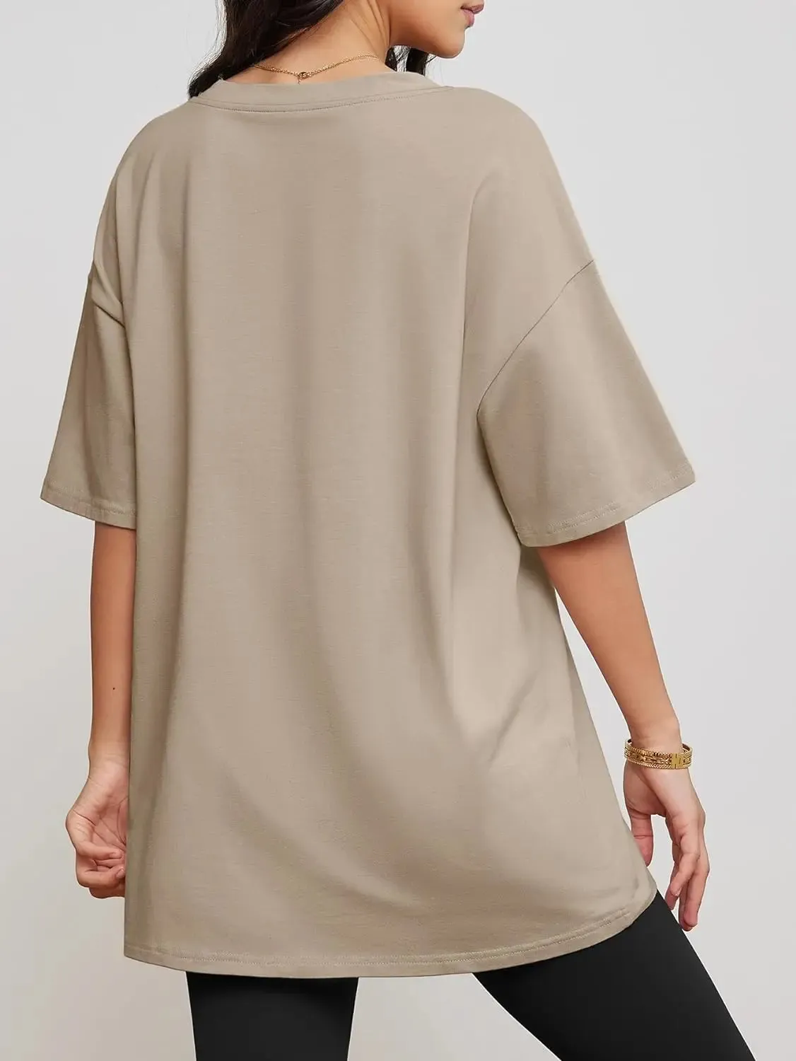 Natalia® | Oversized T-shirt with V-neck